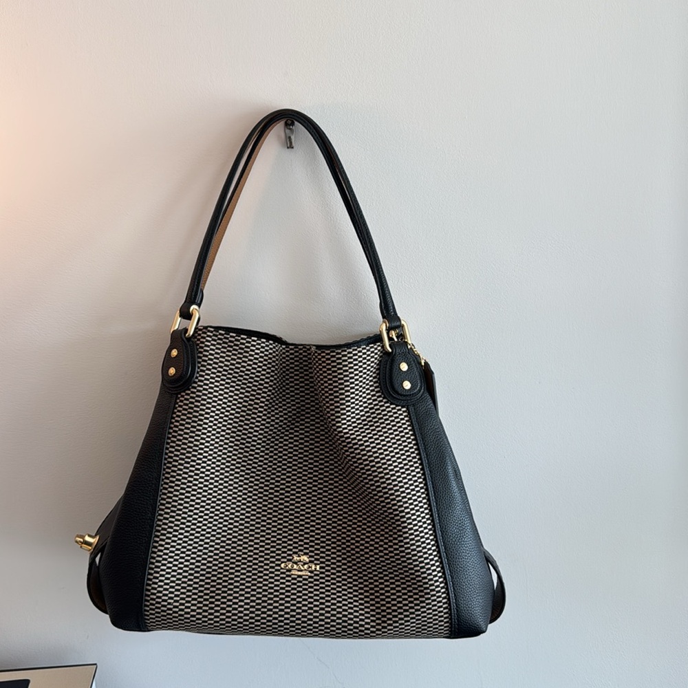 Coach Legacy Jacquard Edie 31 bag. - Picture 2 of 14